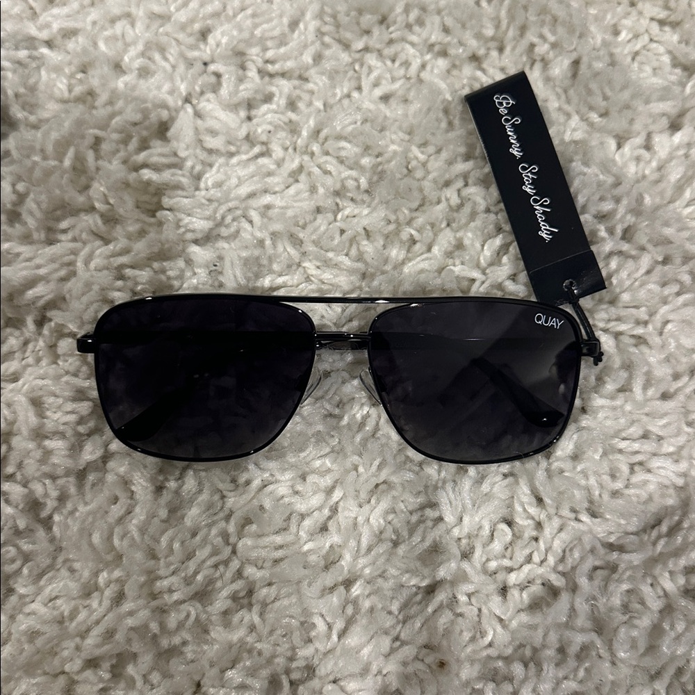 Quay Black Sunglasses NWT MEN